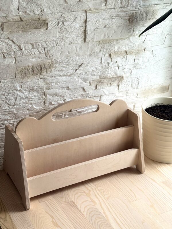 Montessori Double Sided Wooden Book Display