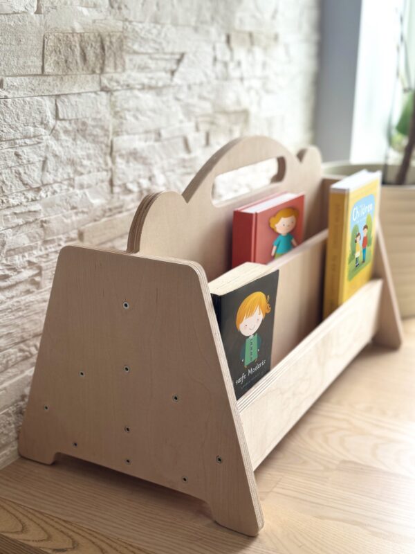 Montessori Double Sided Wooden Book Display