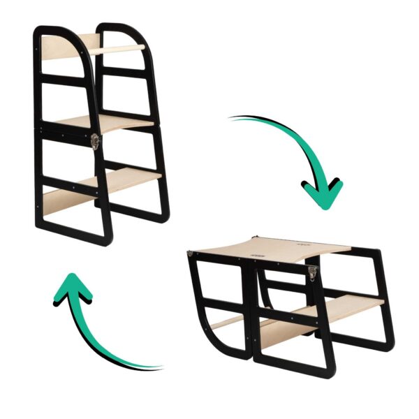 Transformable Kitchen Tower, 2-in-1