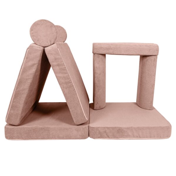 Large Modular Sofa for Kids - Slimcord Corduroy Pink