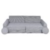 MeowBaby® Large Slimcord Premium Sofa - Gray