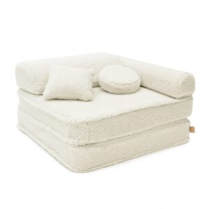 MeowBaby® Modular Children's Chair - Bearly Cream