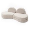 MeowBaby® Modular Sofa Coccolo for Kids - Bearly Light Gray