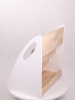 Montessori Bookshelf With Book Storage