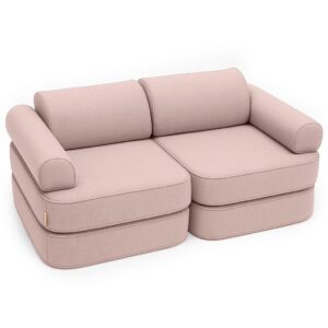 Indoor/Outdoor Outzy Pocket Sofa For Children - Rosy Dune Pink