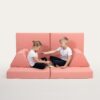 Activity Play Mattress Set - Salmon Pink