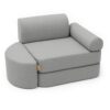 Small Indoor/Outdoor Outzy Pocket Sofa For Children - Fog Gray