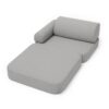 Small Indoor/Outdoor Outzy Pocket Sofa For Children - Fog Gray