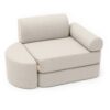 Small Indoor/Outdoor Outzy Pocket Sofa For Children - Oat Blush Beige